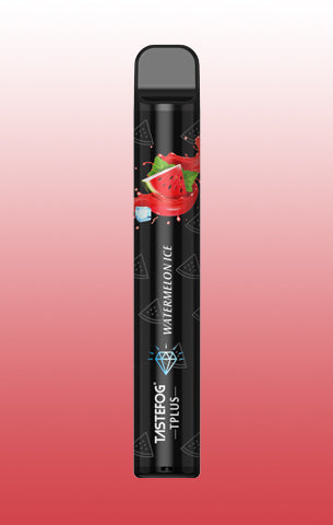 Vape desechable tastefog tplus 800 caladas sandía watermelon ice legal españa