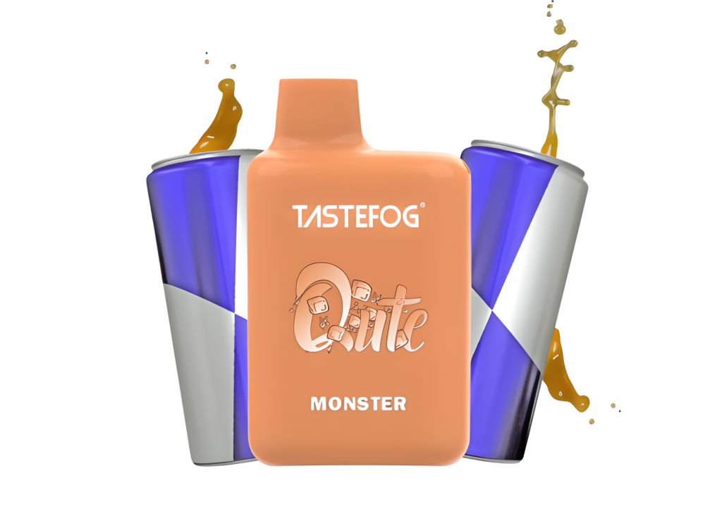 Vape desechable tastefog qute 800 caladas sabor monster legal españa